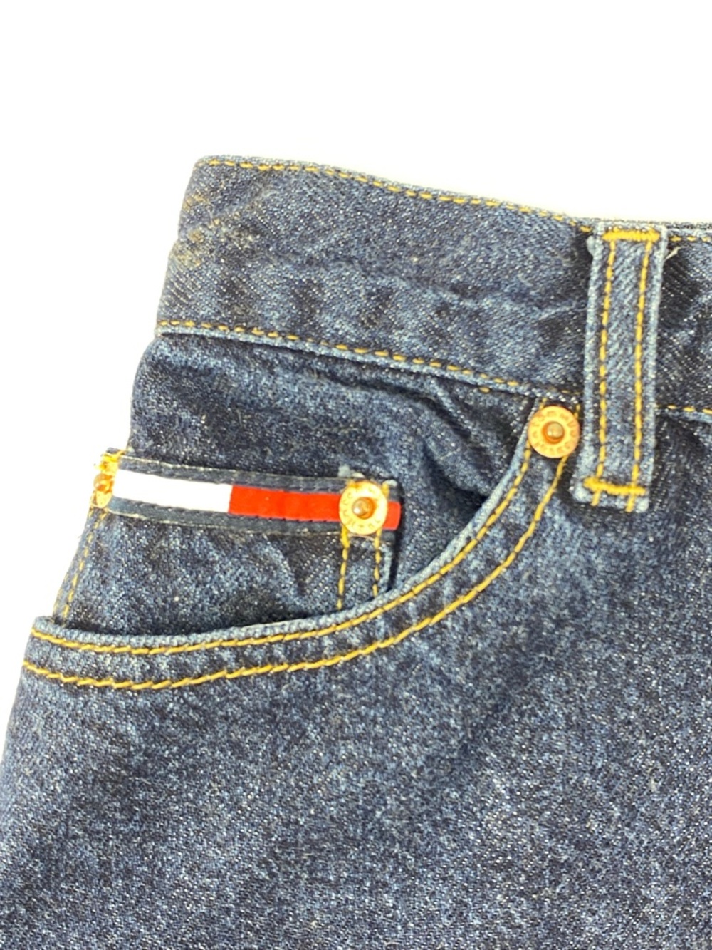 Tommy Hilfiger Dark Blue Women's Denim Jeans Maxi Skirt Size:9